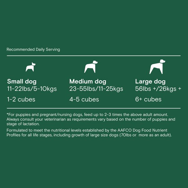 Frozen Raw Venison Dog Food - Trial box