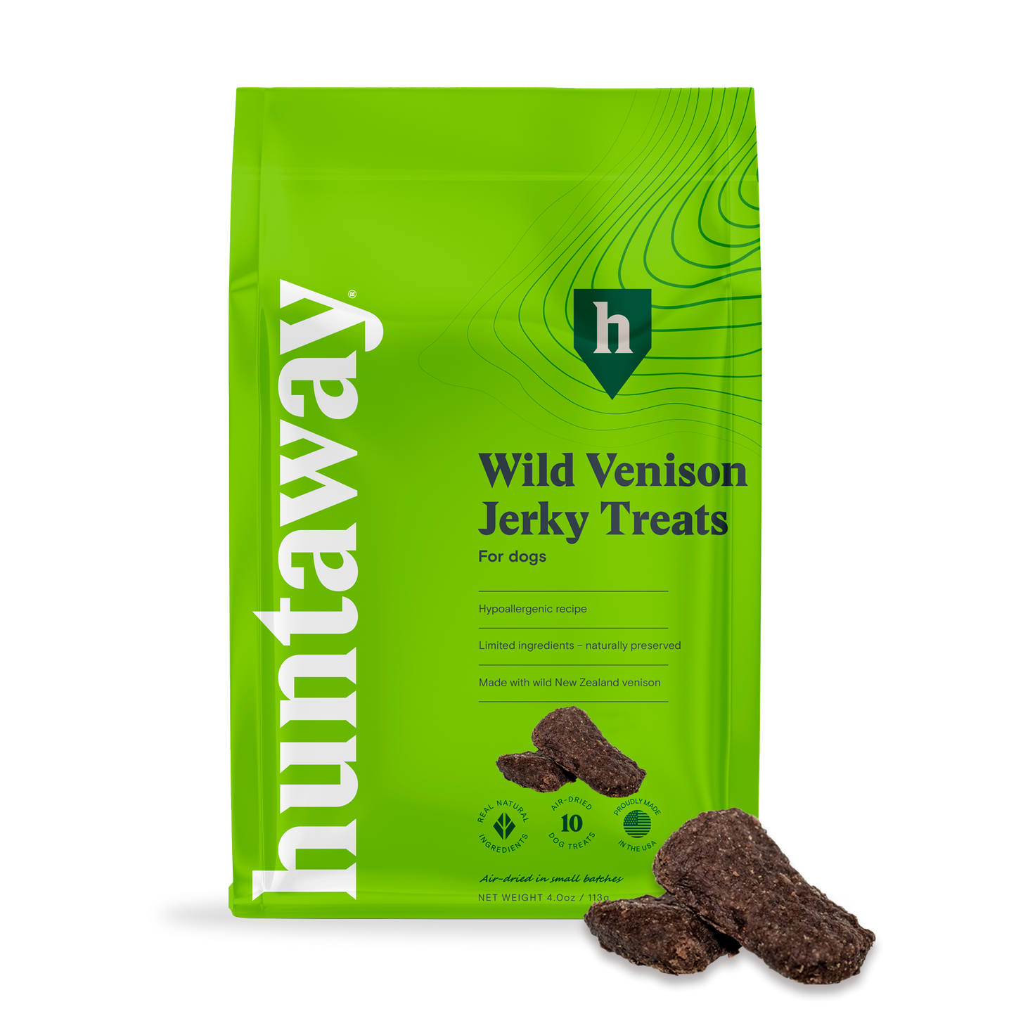 FREE treats for life, with your Large raw venison subscription (see T&Cs)