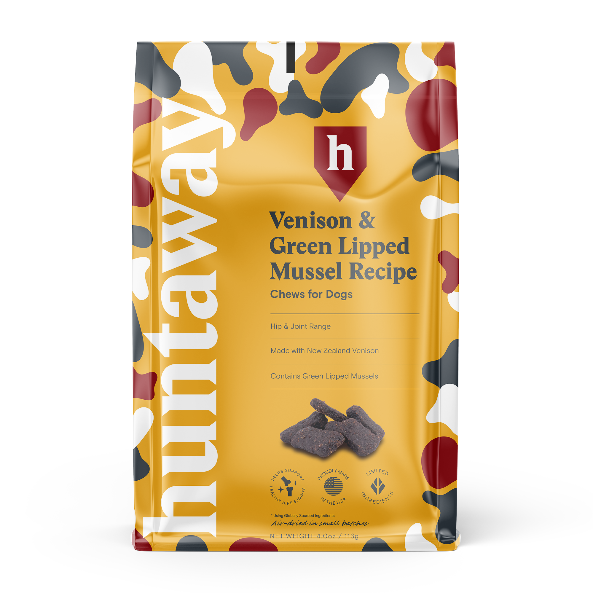 Huntaway Venison & Green Lipped Mussel Chew