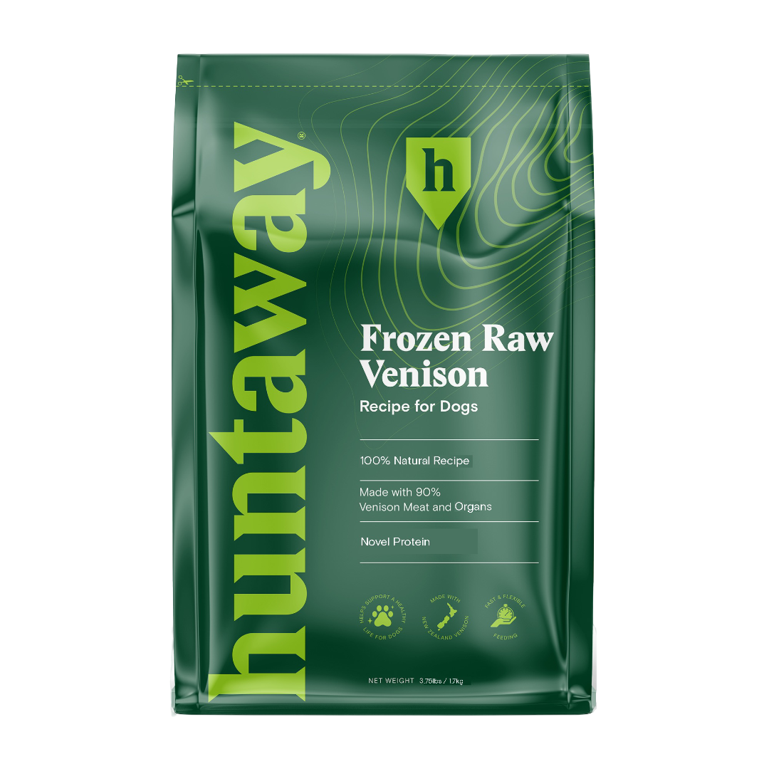 Huntaway Frozen Raw Venison Dog Food