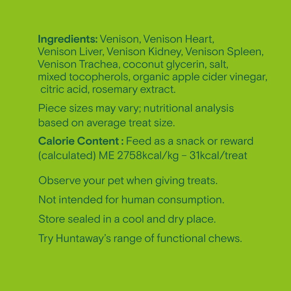 Case of Wild Venison Jerky Treats