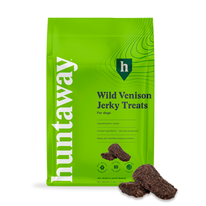 Large Box Wild Venison Raw Dog Food with Free Treats for Life