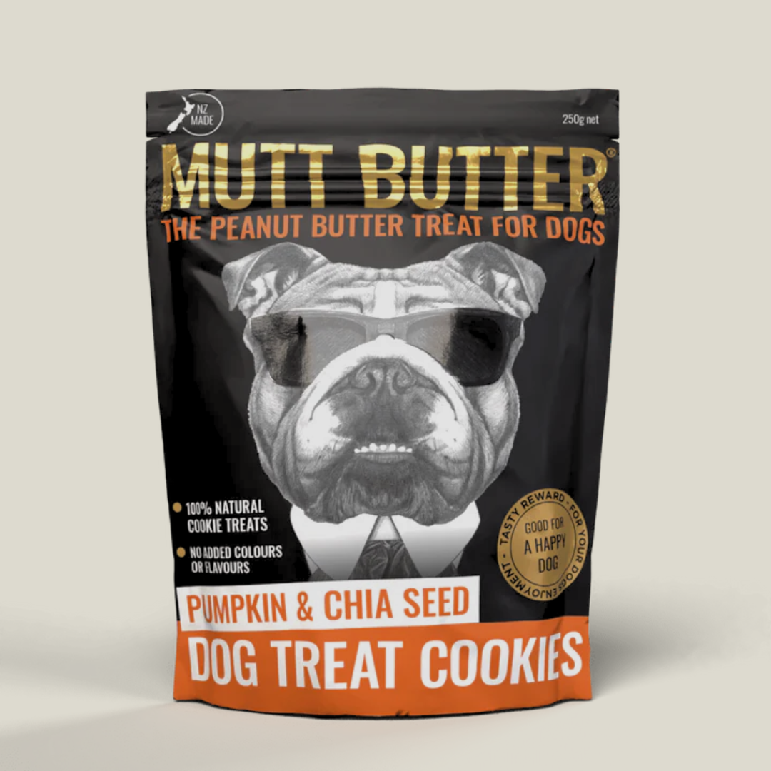 Mutt Butter Pumpkin & Chia Cookies