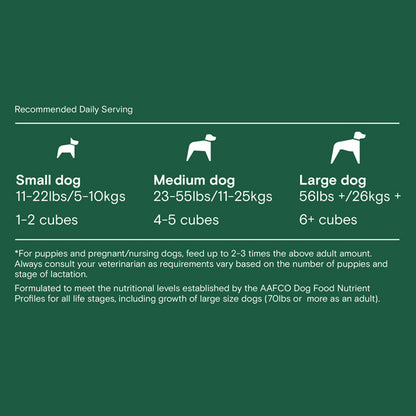 Wild Venison Raw Dog Food (16 piece)