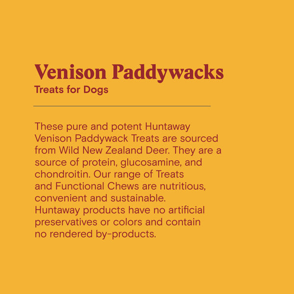 Huntaway Venison Paddywacks