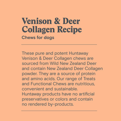 Venison with Deer Collagen Chews