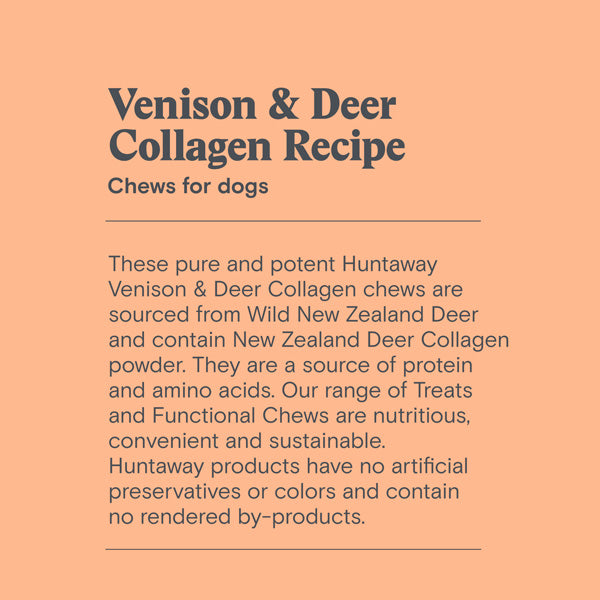 Huntaway Venison & Deer Collagen Chew