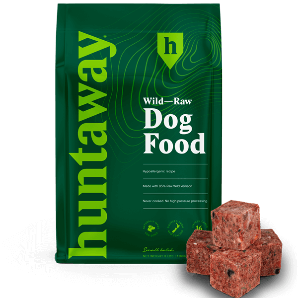 Huntaway Frozen Raw Venison Dog Food (16 piece)